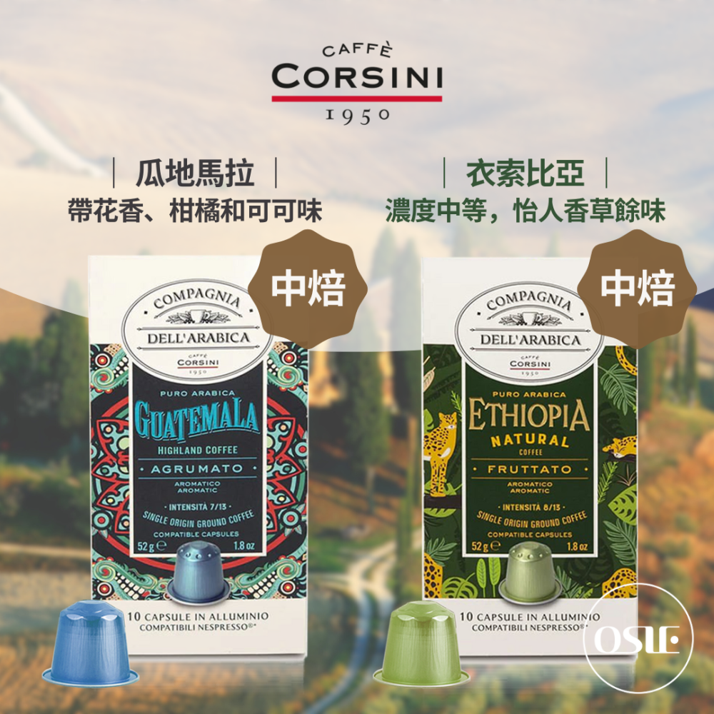 【義大利CORSINI】Nespresso Original 雀巢 咖啡膠囊 (10顆/盒)-細節圖7