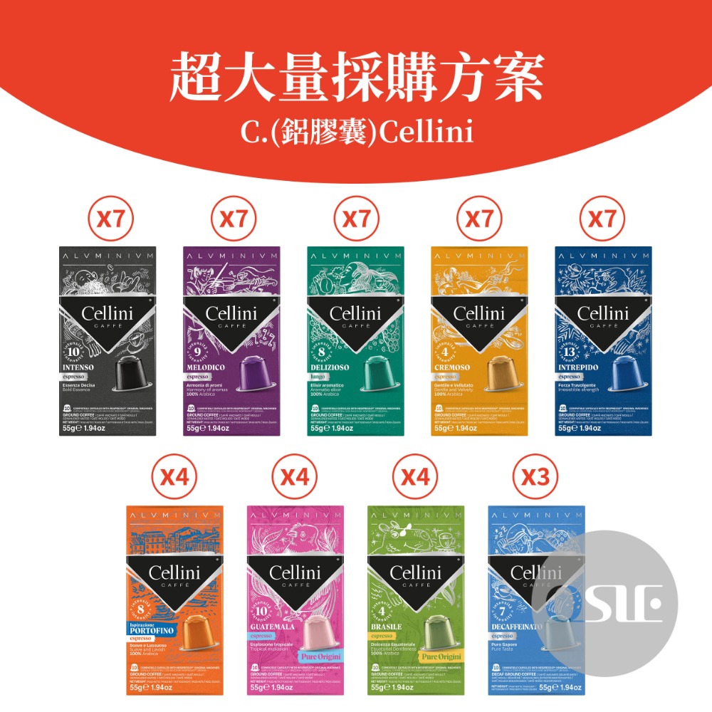【OSIE精選】500顆/50盒 咖啡膠囊 Nespresso Original 雀巢-規格圖7