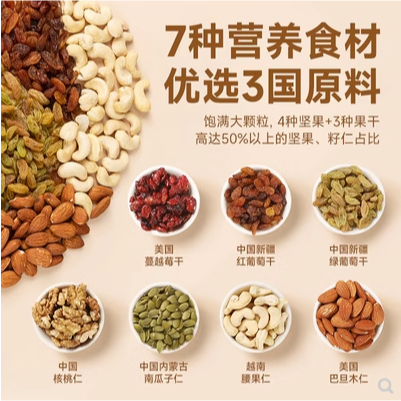 【瘋狂小楊哥】每日堅果 500g 一組2罐-細節圖2