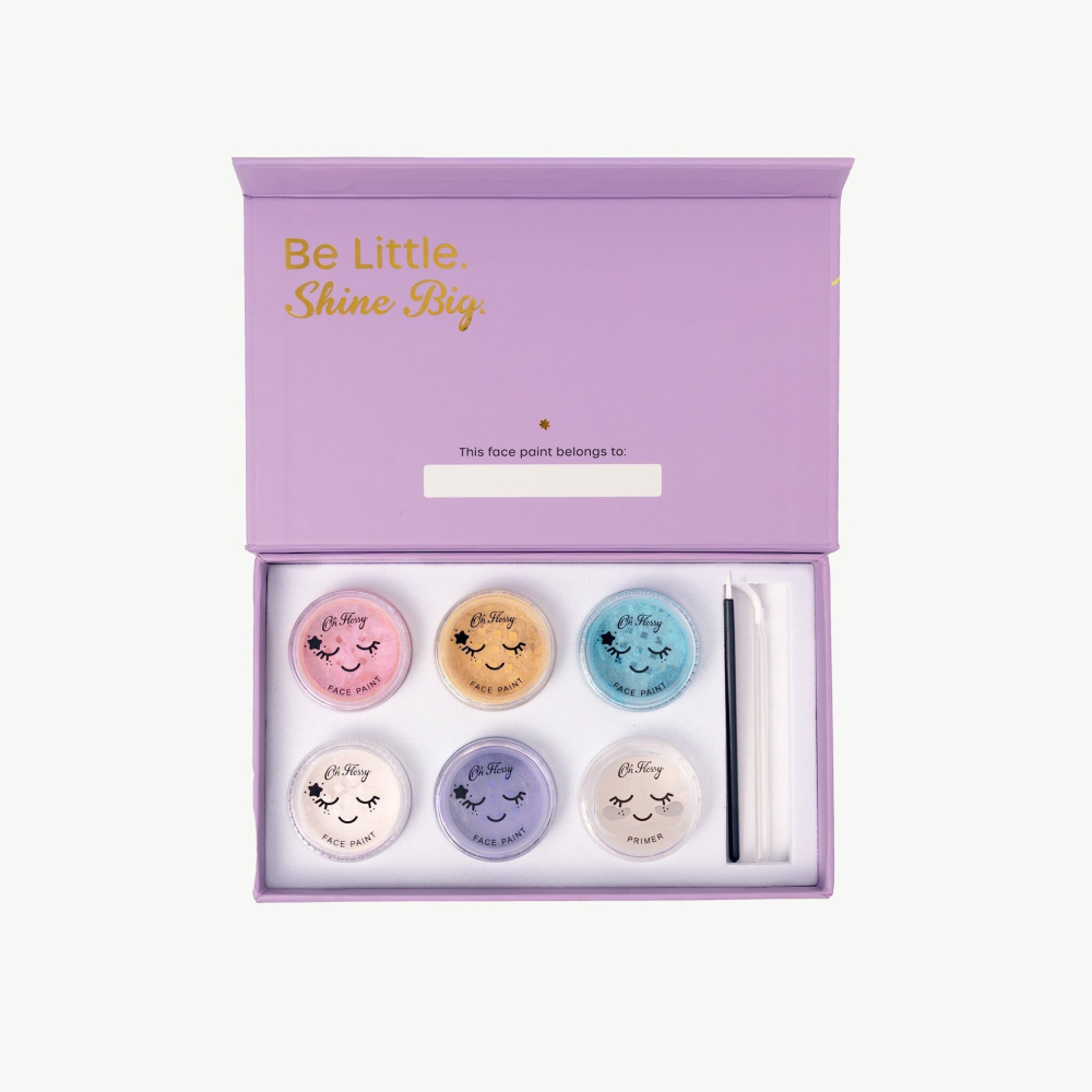 Oh Flossy 天然無毒兒童魔法花園臉部彩繪套組-細節圖2