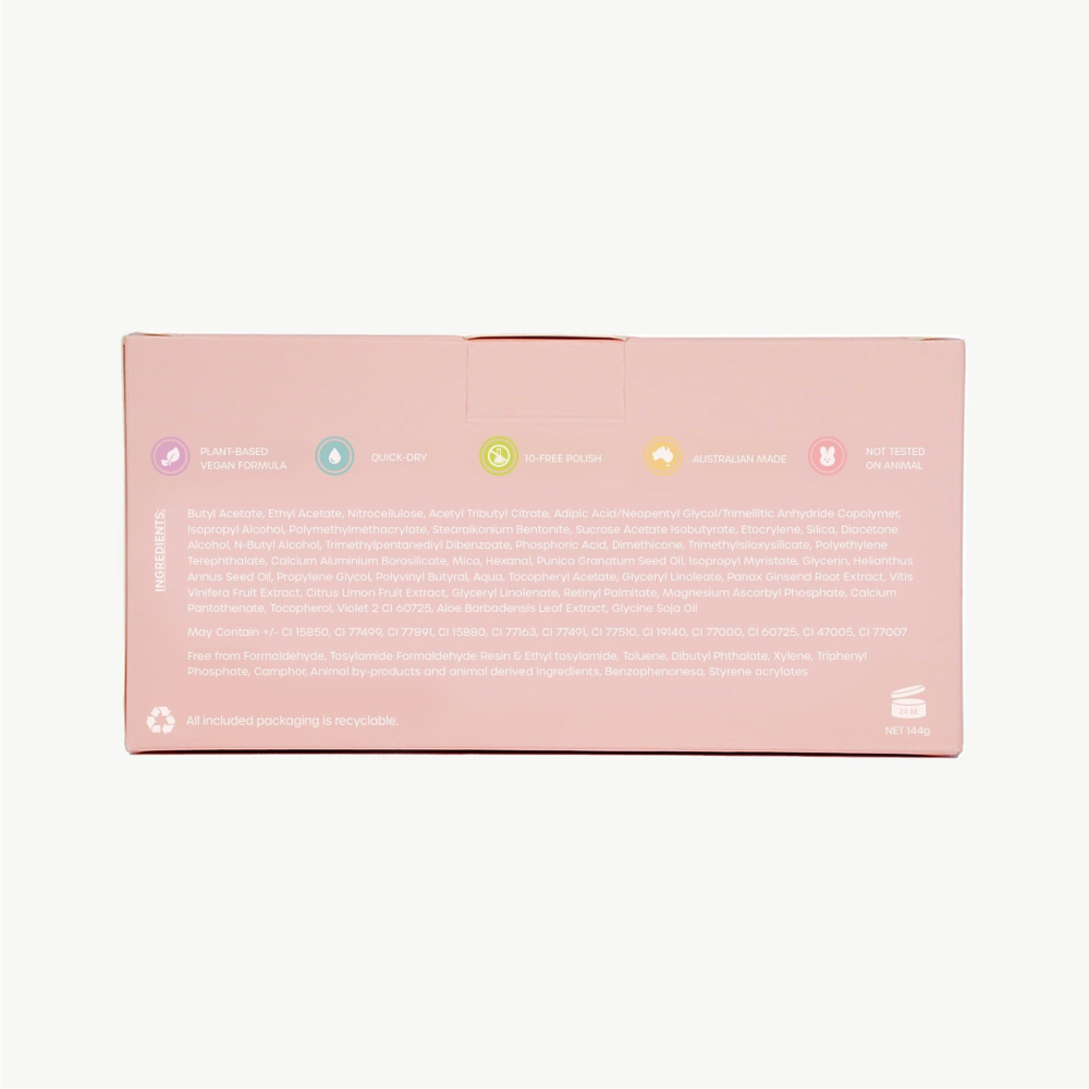 Oh Flossy 天然無毒兒童指甲油三 入套組1- Australian-細節圖2