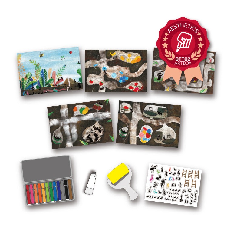 ARTBOX藝術寶盒-地底下的黑點點-細節圖2