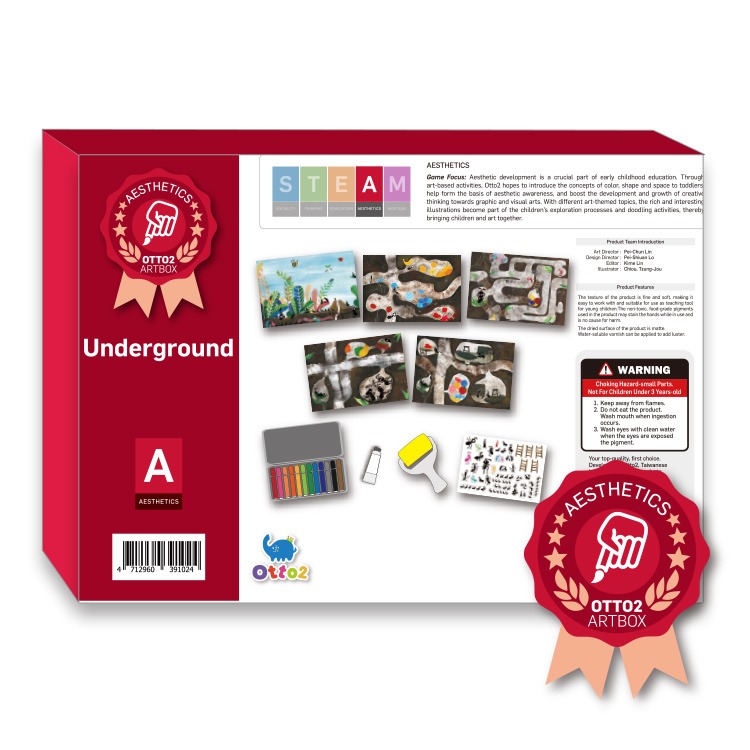 ARTBOX藝術寶盒-地底下的黑點點-細節圖3