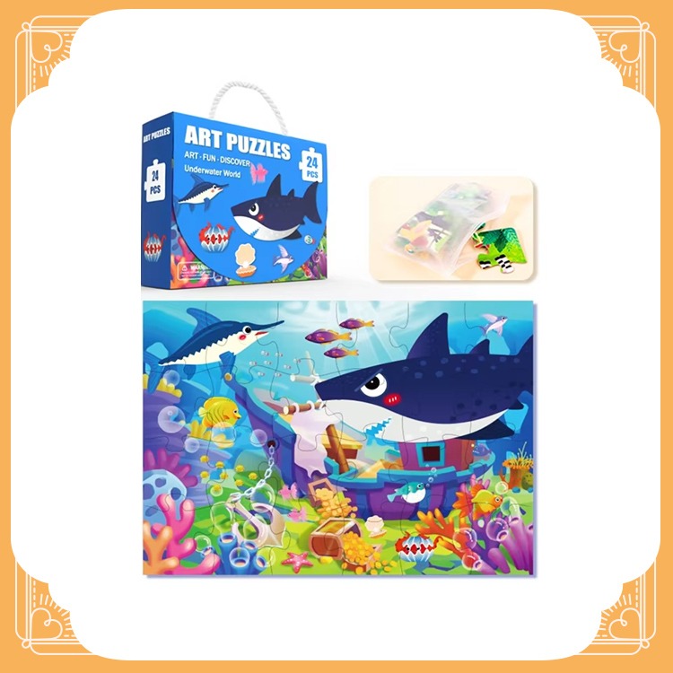 《卡通拼圖玩具》 海洋冒險-細節圖2