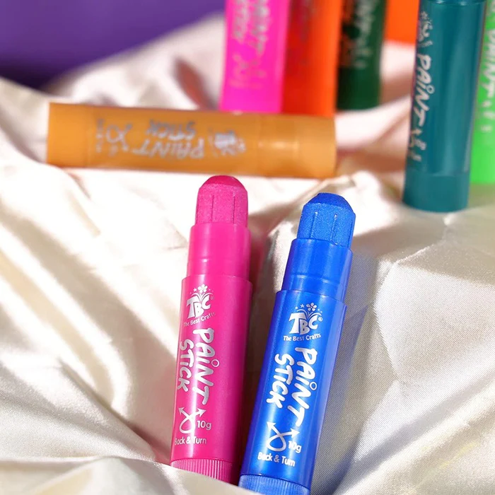 TBC The Best Crafts 12色固體顏料棒 彩盒裝-細節圖9