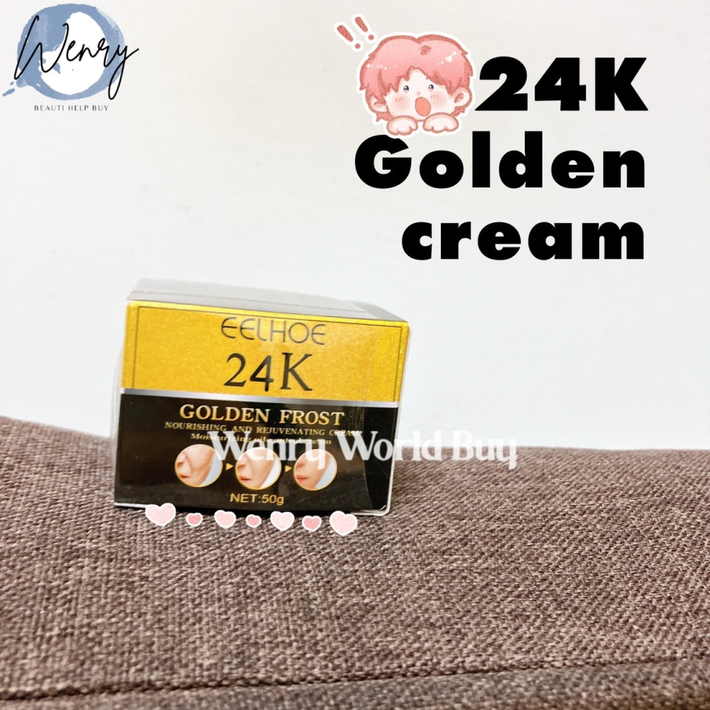 現貨✨奇蹟黃金修復霜 原生精華霜 滋潤面霜 24k fairygold cream moisture repair-細節圖2