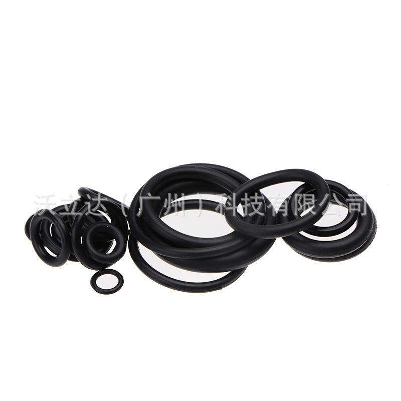 極光商城-270pcs盒裝黑色橡膠圈O型圈丁腈橡膠圈防水密封圈耐高溫+帶鑷子-細節圖6