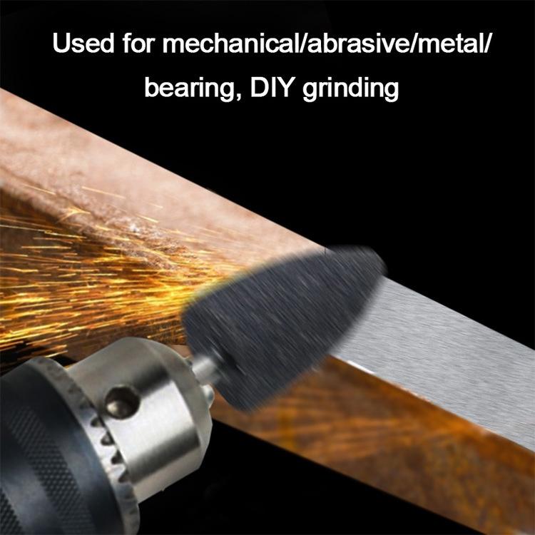 極光商城-棕剛玉帶柄砂輪磨頭橢圓圓柱磨頭金屬打磨電磨機拋光除鏽打磨頭-細節圖7