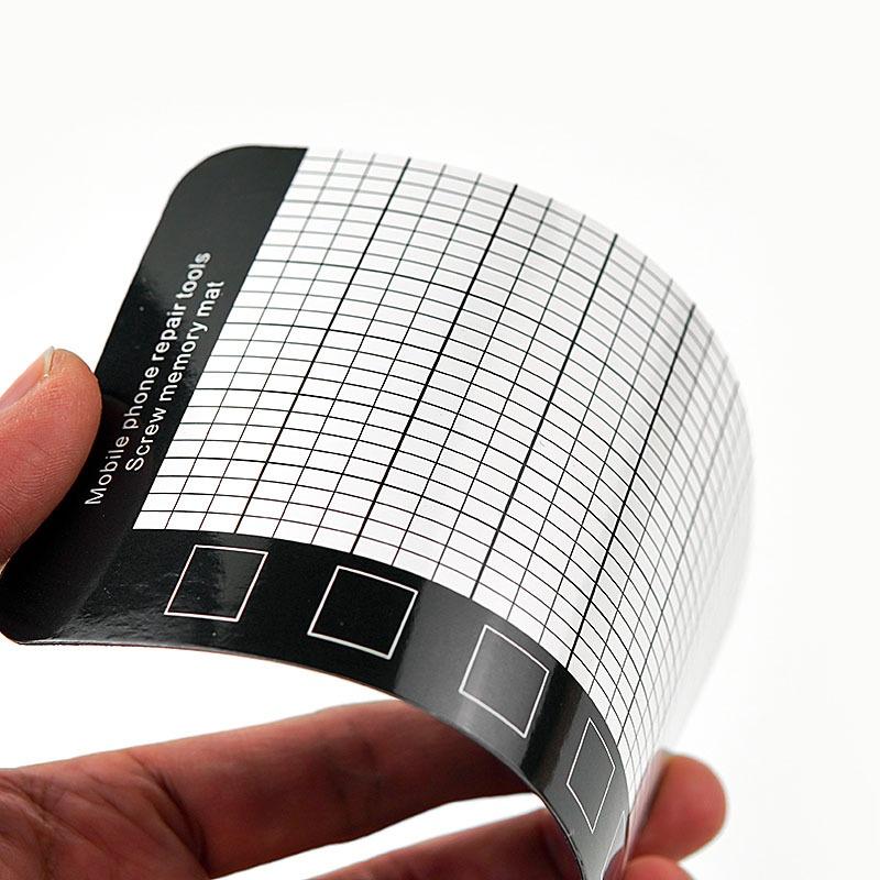 極光商城-螺絲板強磁性收納板手機拆機維修工具螺絲記憶定位工作墊-細節圖5