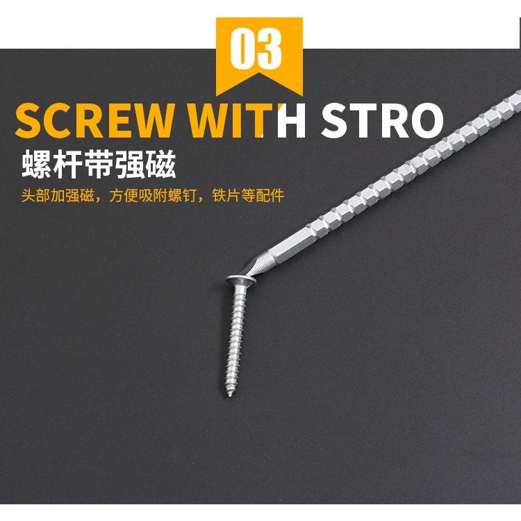 極光商城-兩用伸縮棘輪螺絲刀一字十字梅花兩用短改錐起子兩用螺絲批工具錐-細節圖4