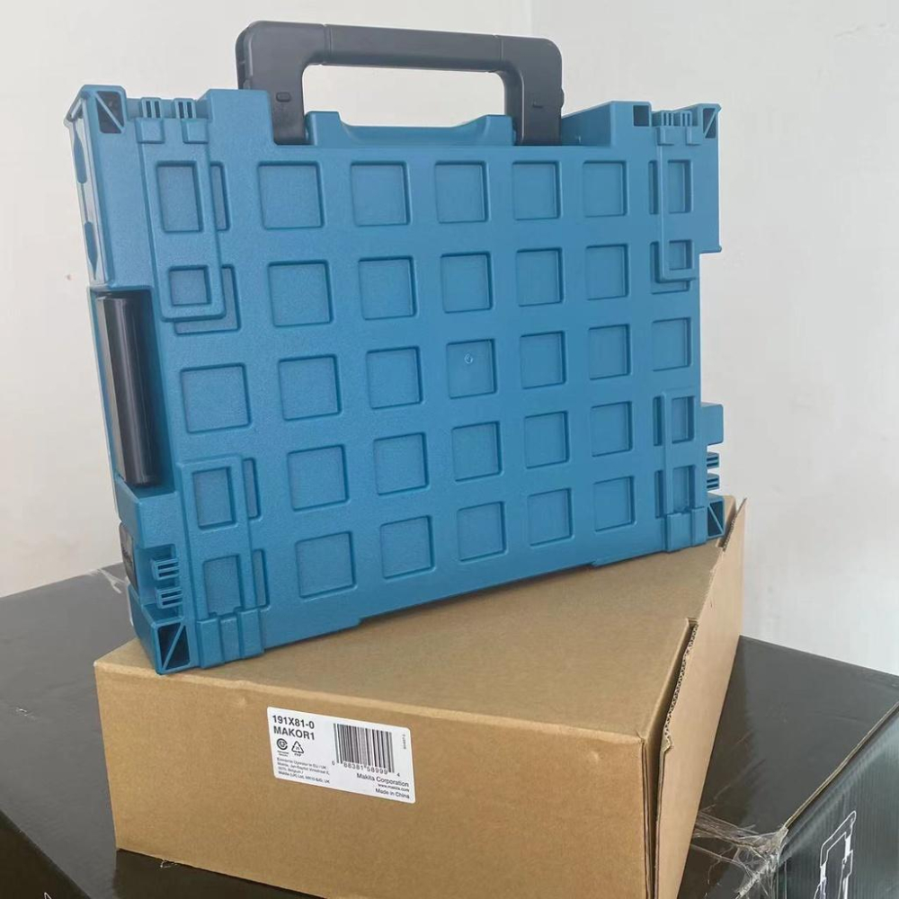 極光商城-牧田五金透明箱維修工具箱家用車載多功能收納箱可堆疊家用-細節圖4