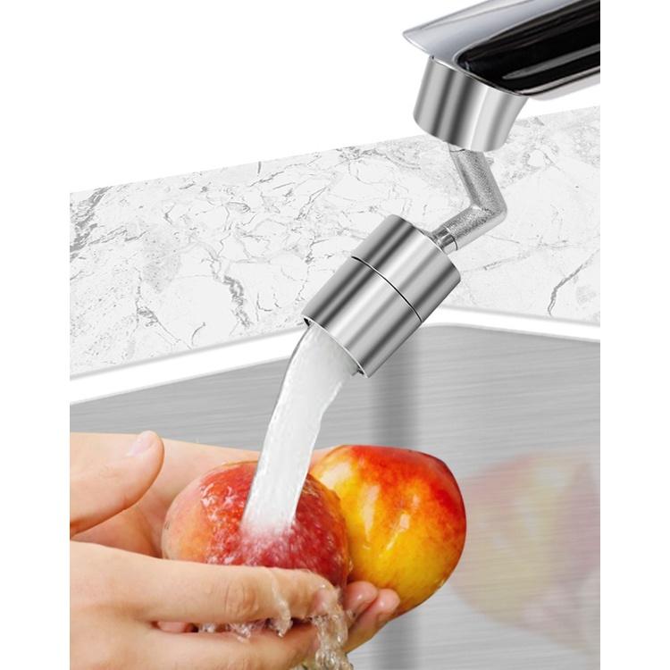 極光商城-萬向旋轉防濺水嘴洗臉台水龍頭起泡器面盆漱口洗漱水嘴防濺頭花灑-細節圖3