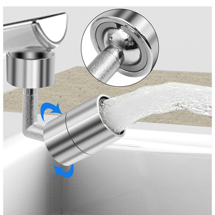 極光商城-萬向旋轉防濺水嘴洗臉台水龍頭起泡器面盆漱口洗漱水嘴防濺頭花灑-細節圖4
