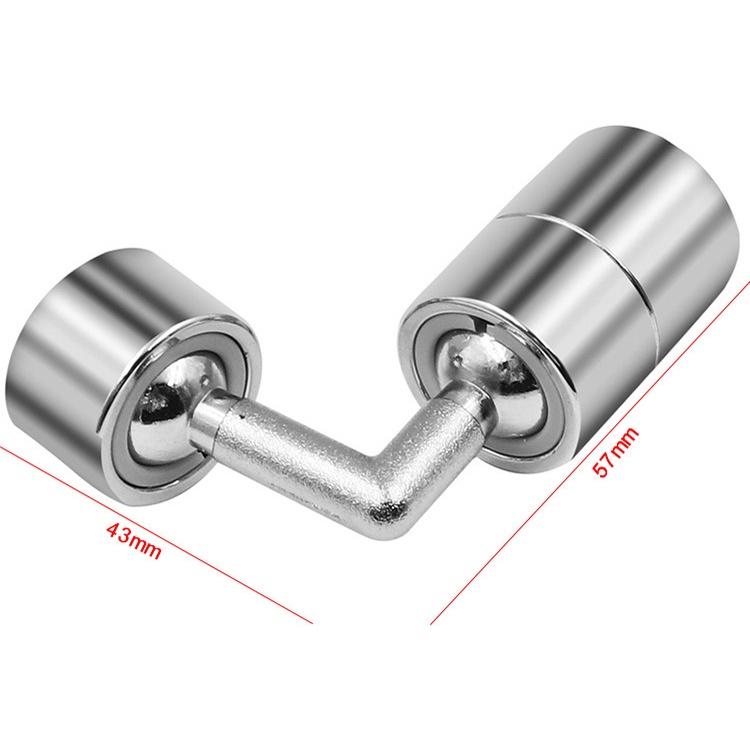 極光商城-萬向旋轉防濺水嘴洗臉台水龍頭起泡器面盆漱口洗漱水嘴防濺頭花灑-細節圖6