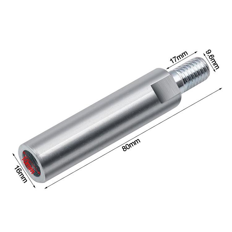 極光商城-砂輪機100型角磨機加長桿連接桿延長桿改裝加長軸配件螺絲軸轉接桿壓板-細節圖2