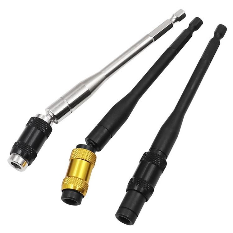 極光商城-快速轉接桿批頭延長桿電動起子145mm加長款六角柄快脫自鎖接桿-細節圖7