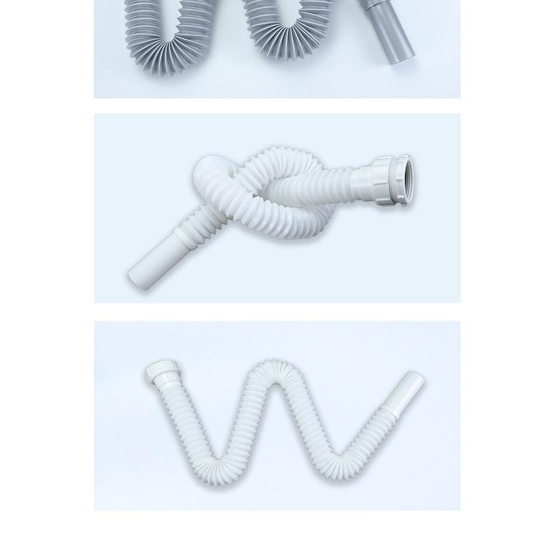 極光商城-防臭面盆伸縮下水管菜盆台盆水池塑料軟管落水管洗手盆臉盆下水器-細節圖8