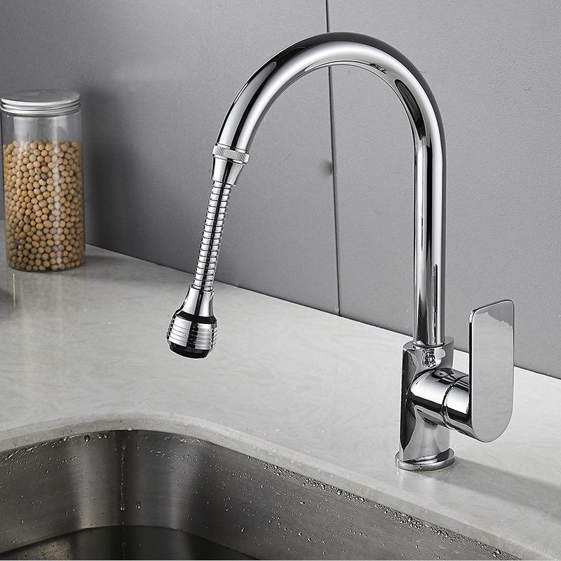 極光商城-廚房水龍頭起泡器花灑加長延伸器節水器噴頭防濺水龍頭嘴過濾器嘴-細節圖7