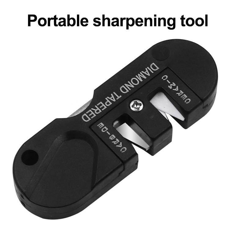 極光商城-4合1多用途戶外隨身攜帶鎢鋼定角磨刀工具 迷你便攜磨刀棒修刀器-細節圖4