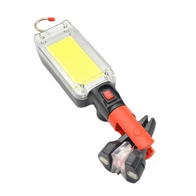 極光商城-多功能強光手持工作燈20W戶外應急COB檢修燈帶磁鐵夾子投光燈-細節圖5