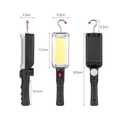 極光商城-多功能強光手持工作燈20W戶外應急COB檢修燈帶磁鐵夾子投光燈-細節圖8