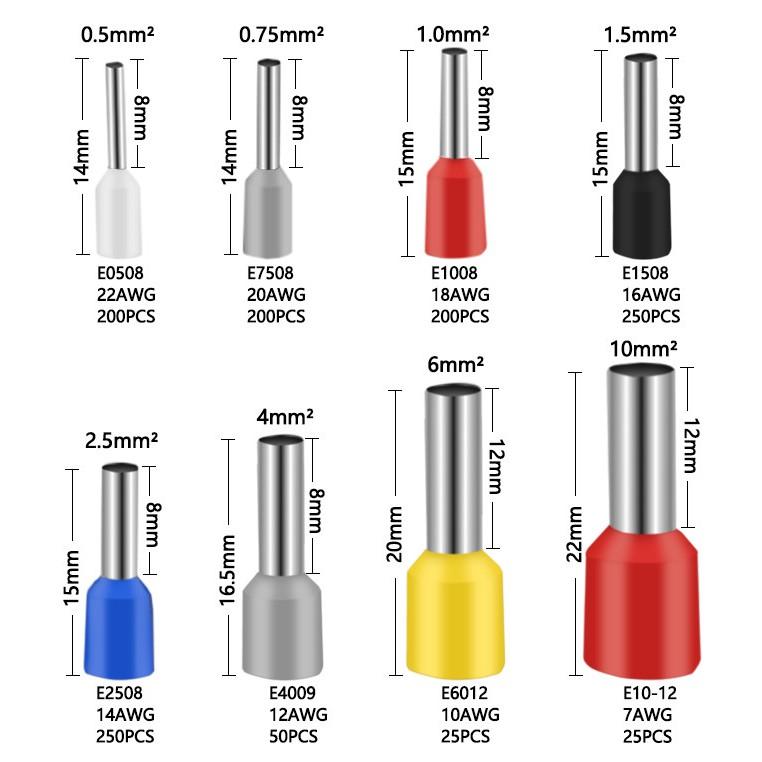 極光商城-管型壓線鉗和1200pcs端子組合冷壓鉗壓線鉗壓接鉗套裝-細節圖3