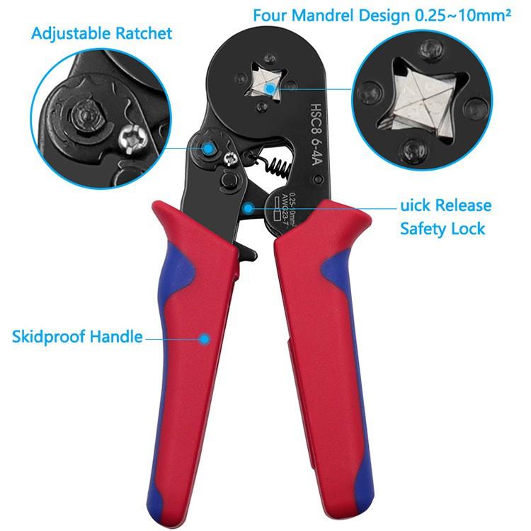 極光商城-管型壓線鉗和1200pcs端子組合冷壓鉗壓線鉗壓接鉗套裝-細節圖5