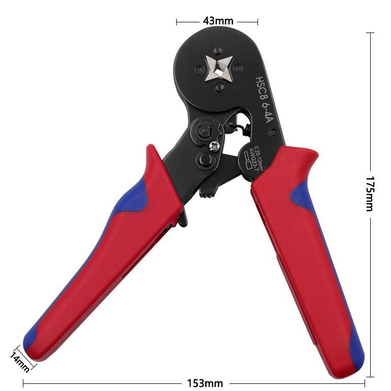 極光商城-管型壓線鉗和1200pcs端子組合冷壓鉗壓線鉗壓接鉗套裝-細節圖6