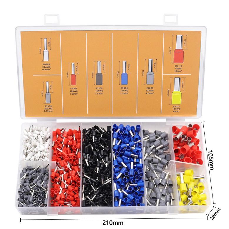 極光商城-管型壓線鉗和1200pcs端子組合冷壓鉗壓線鉗壓接鉗套裝-細節圖7