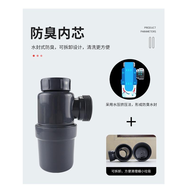 極光商城-防臭下水管洗手盆洗臉盆台盆面盆下水器配件洗臉池洗手池排水管道-細節圖8