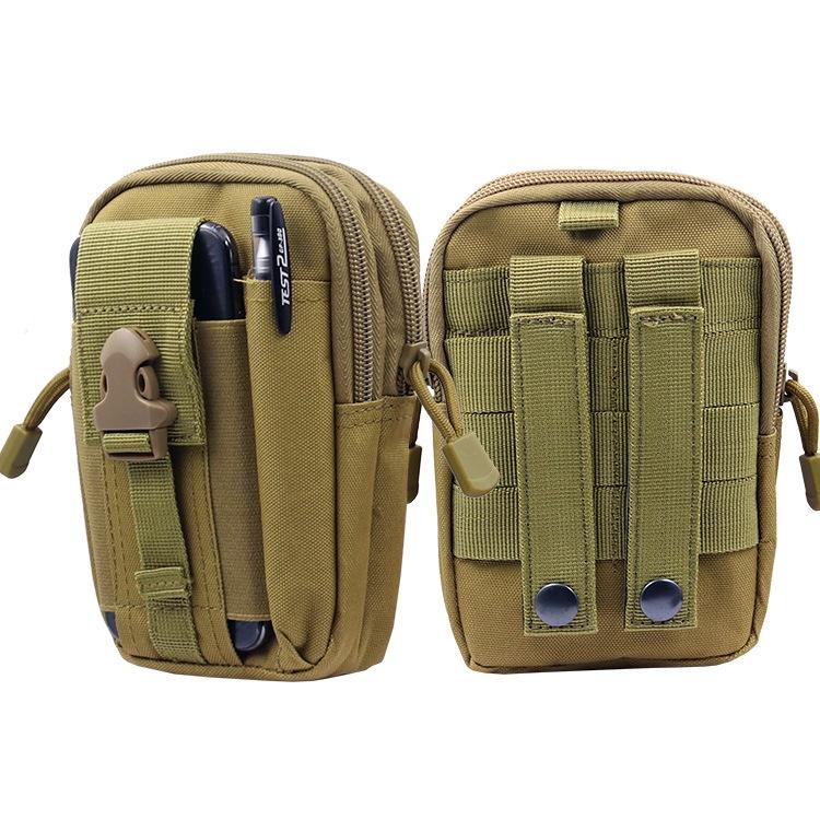 極光商城-運動戰術腰包男戶外休閒手機包穿皮帶登山迷彩掛包軍迷腰包大容量-細節圖2