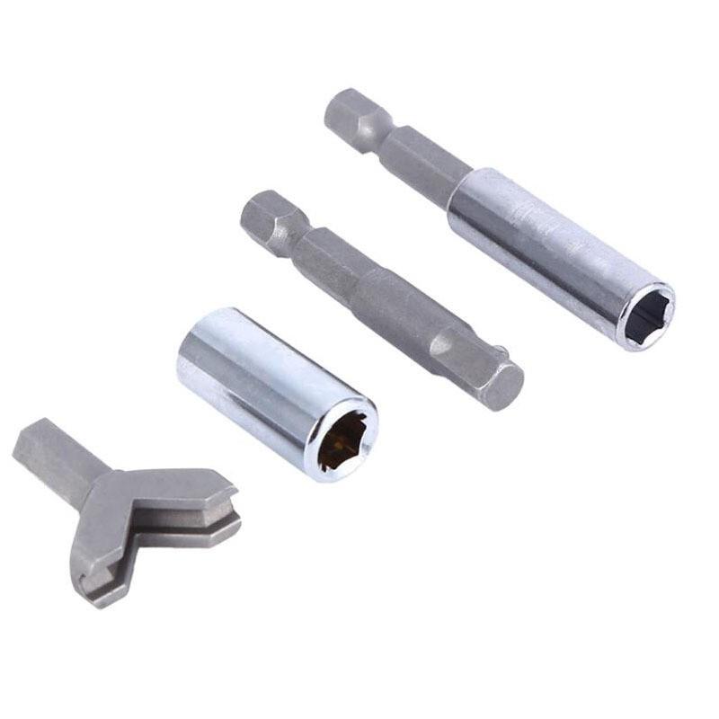 極光商城-塑盒裝100件套起子頭電動螺絲起子接桿套筒組套十字一字梅花起子頭-細節圖8