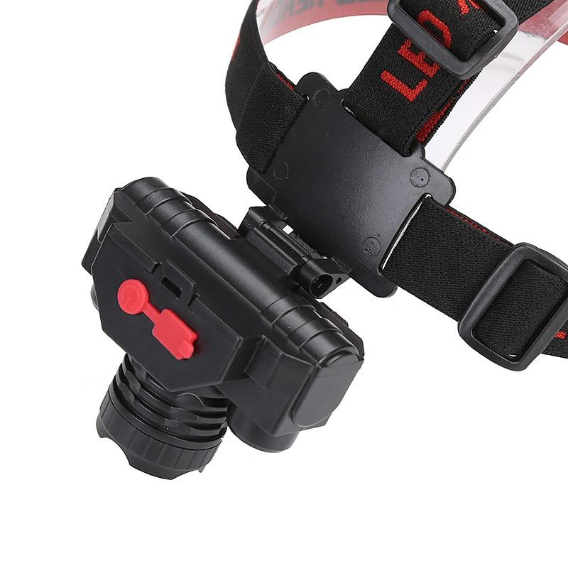 極光商城-伸縮LED強光COB頭燈18650充電頭戴式電筒USB接口戶外露營燈-細節圖5