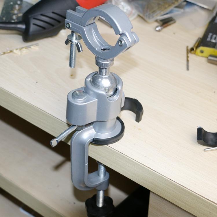極光商城-DIY工具迷你多向台虎鉗 小型桌虎鉗小台鉗360度旋轉微型台鉗-細節圖5