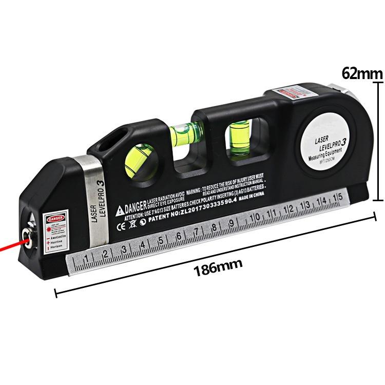 極光商城-激光水平尺帶紅外線小型水平儀便攜式裝修實用測量工具-細節圖9