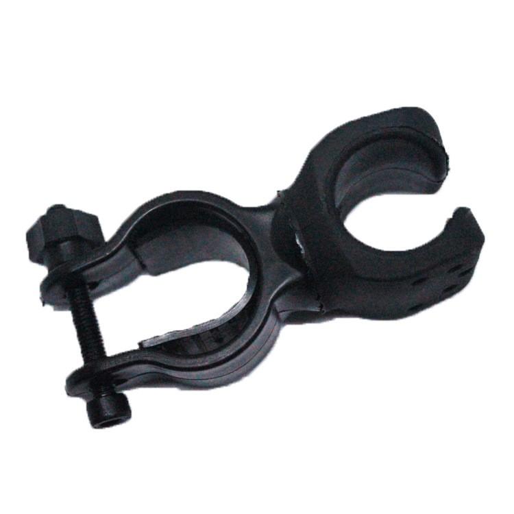 極光商城-自行車夾子360°度旋轉手電筒夾單車燈夾騎行裝備配件-細節圖3