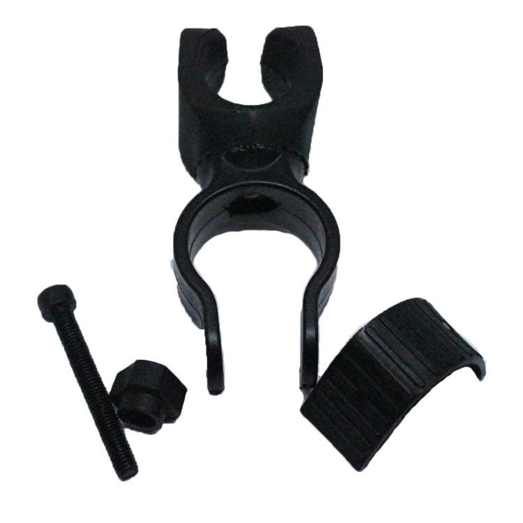 極光商城-自行車夾子360°度旋轉手電筒夾單車燈夾騎行裝備配件-細節圖4