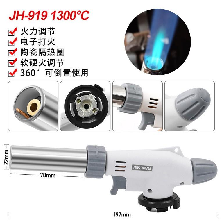 極光商城-噴燈噴火輪增壓新款卡式噴火槍焊接燒烤便攜旋風出火焊槍小孔火焰噴槍-細節圖2