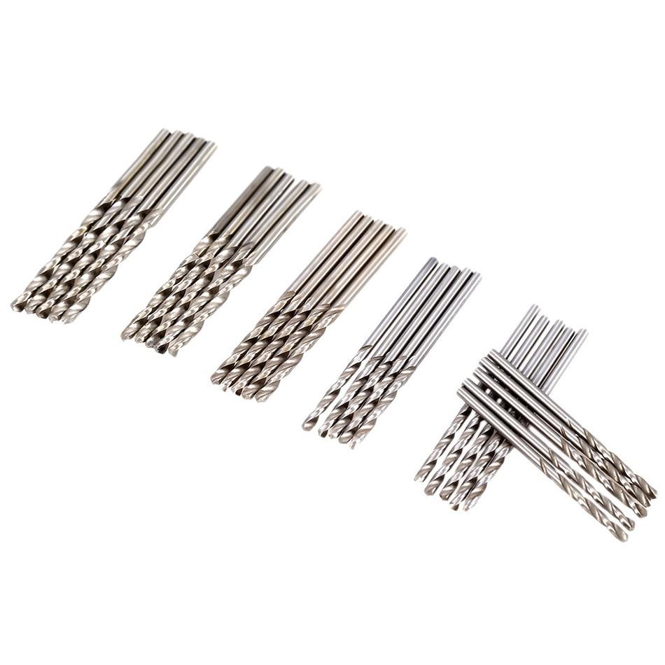 極光商城-150PC迷你麻花鑽電鑽鑽頭0.4-3.2mm小鑽頭高速鋼微型開孔器套裝-細節圖2