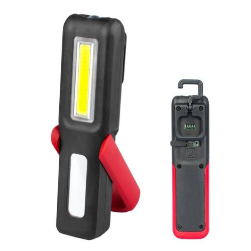 極光商城-USB充電汽車維修工作燈車載磁鐵應急LED強光戶外USB充電手電筒工作燈磁鐵