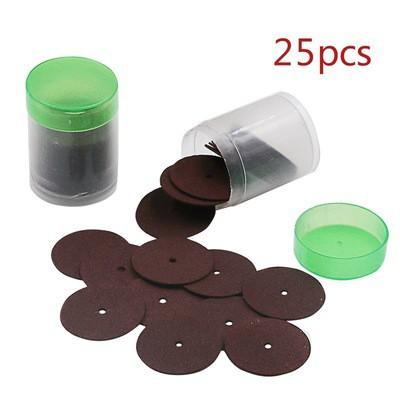 極光商城-140電磨附件套裝打磨頭樹脂切割片砂紙圈毛刷雕刻銑刀拋-細節圖5