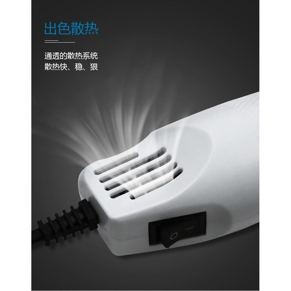 極光商城-手持式熱風槍 DIY橡皮章凸粉浮雕粉熱縮膜110v300W手工熱縮片-細節圖3