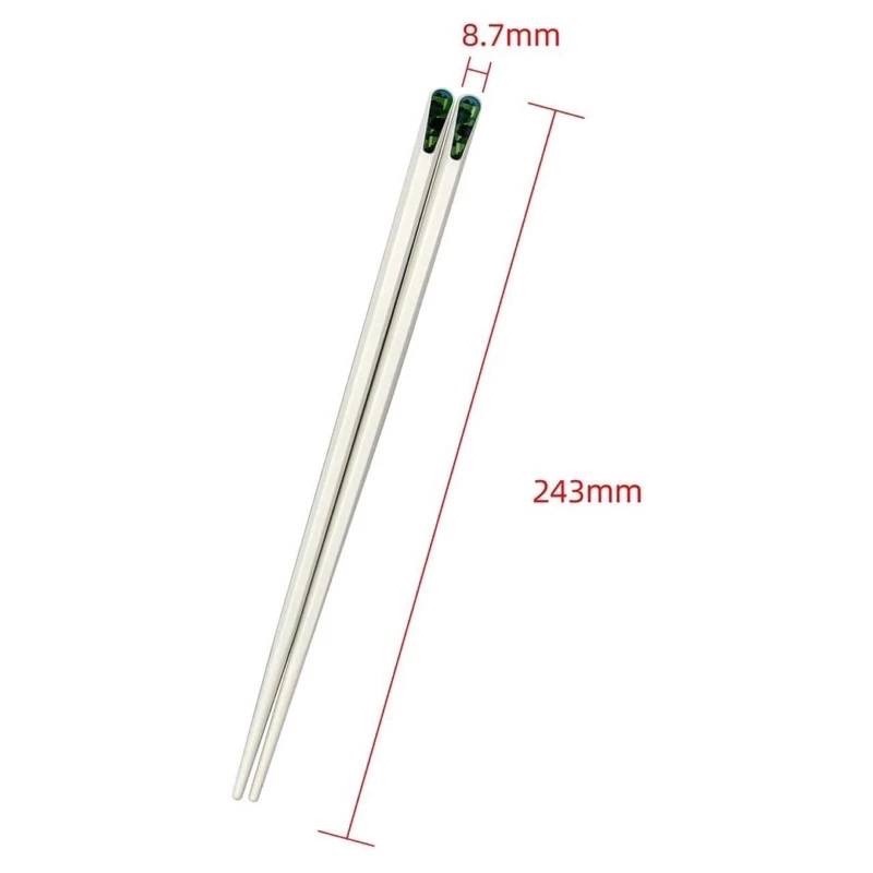 【台灣出貨】分餐專用筷 家庭分餐專用筷 合金筷 五雙筷子 餐具 筷子 專用筷 公筷 筷子抗菌 防滑設計 耐高溫 不發霉-細節圖3