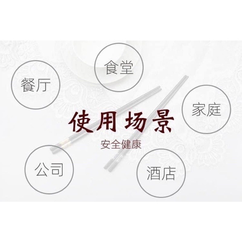 【台灣出貨】分餐專用筷 家庭分餐專用筷 合金筷 五雙筷子 餐具 筷子 專用筷 公筷 筷子抗菌 防滑設計 耐高溫 不發霉-細節圖5