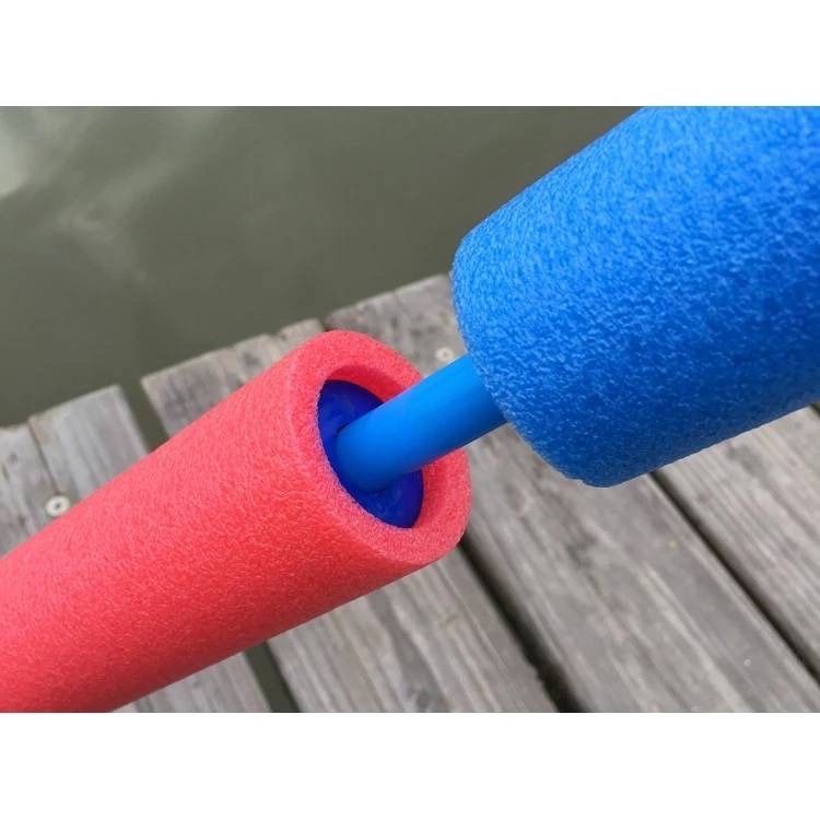 【台灣出貨】EVA拉抽式水槍 兒童泡棉水槍 抽拉水槍 EVA水槍 泡綿水槍 圓形水槍 水槍 水槍玩具 兒童水槍 兒童玩具-細節圖3