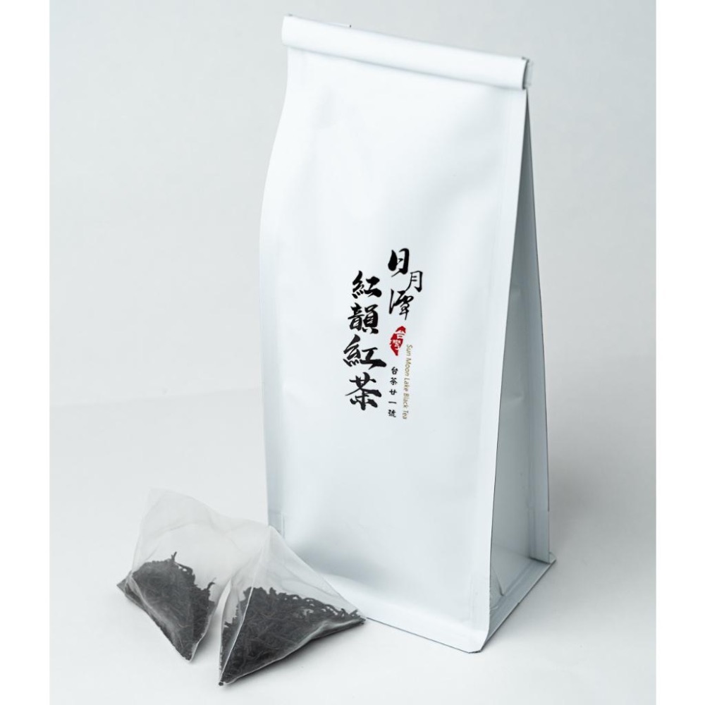 《一盞茶時》台灣日月潭 紫芽山茶 紅韻紅茶 阿薩姆紅茶 日月潭紅茶 立體茶包 冷泡茶-細節圖3