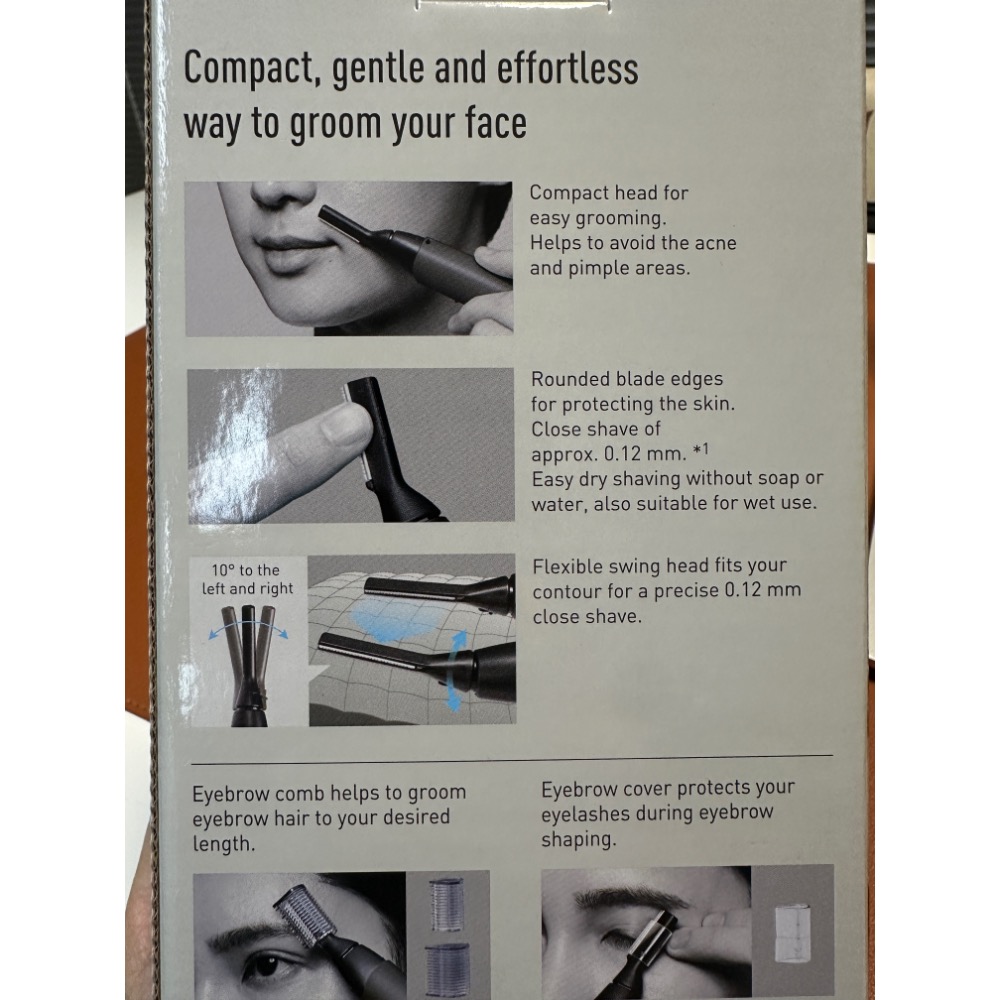 Panasonic國際牌 多功能防水美顏修容器 ER-GM40-K-細節圖3