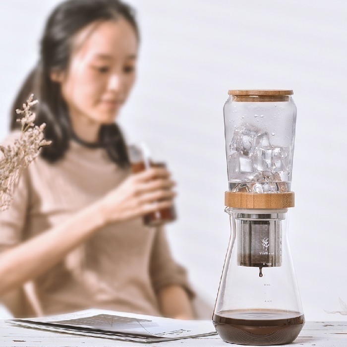 Soulhand 自動真空咖啡罐+可調速冰滴咖啡壺-細節圖2