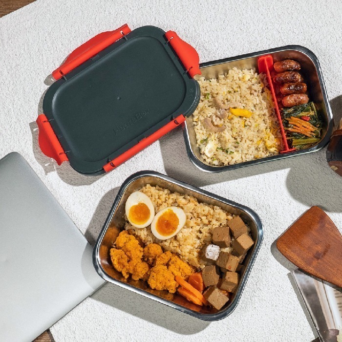 瑞士HeatsBox Style+智能加熱便當盒不鏽鋼內盒 1入(不含加熱功能)-細節圖2