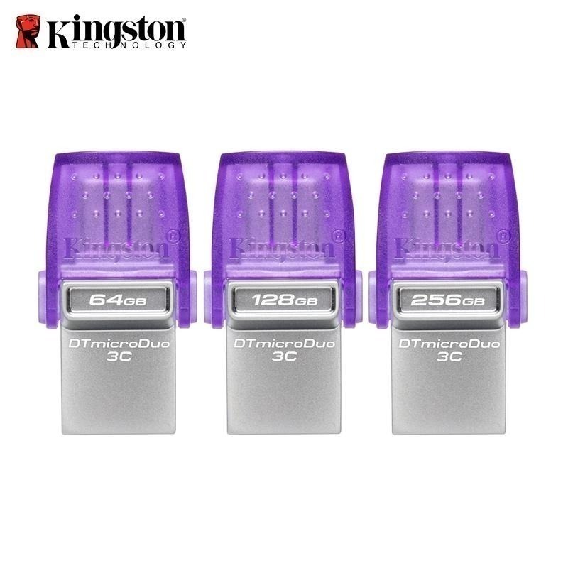 金士頓 Kingston 64G 128G 256G MicroDuo 3C Type-C USB3.2 OTG 隨身碟-細節圖3